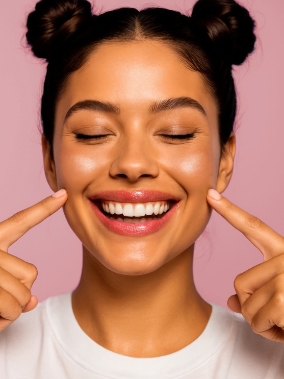 Chica sonriendo