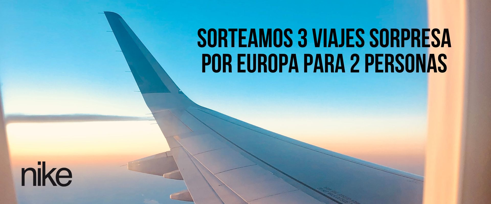 ¡Sorteamos tres viajes sorpresa por Europa para dos personas!